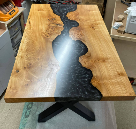 Epoxy Resin River Coffee Table