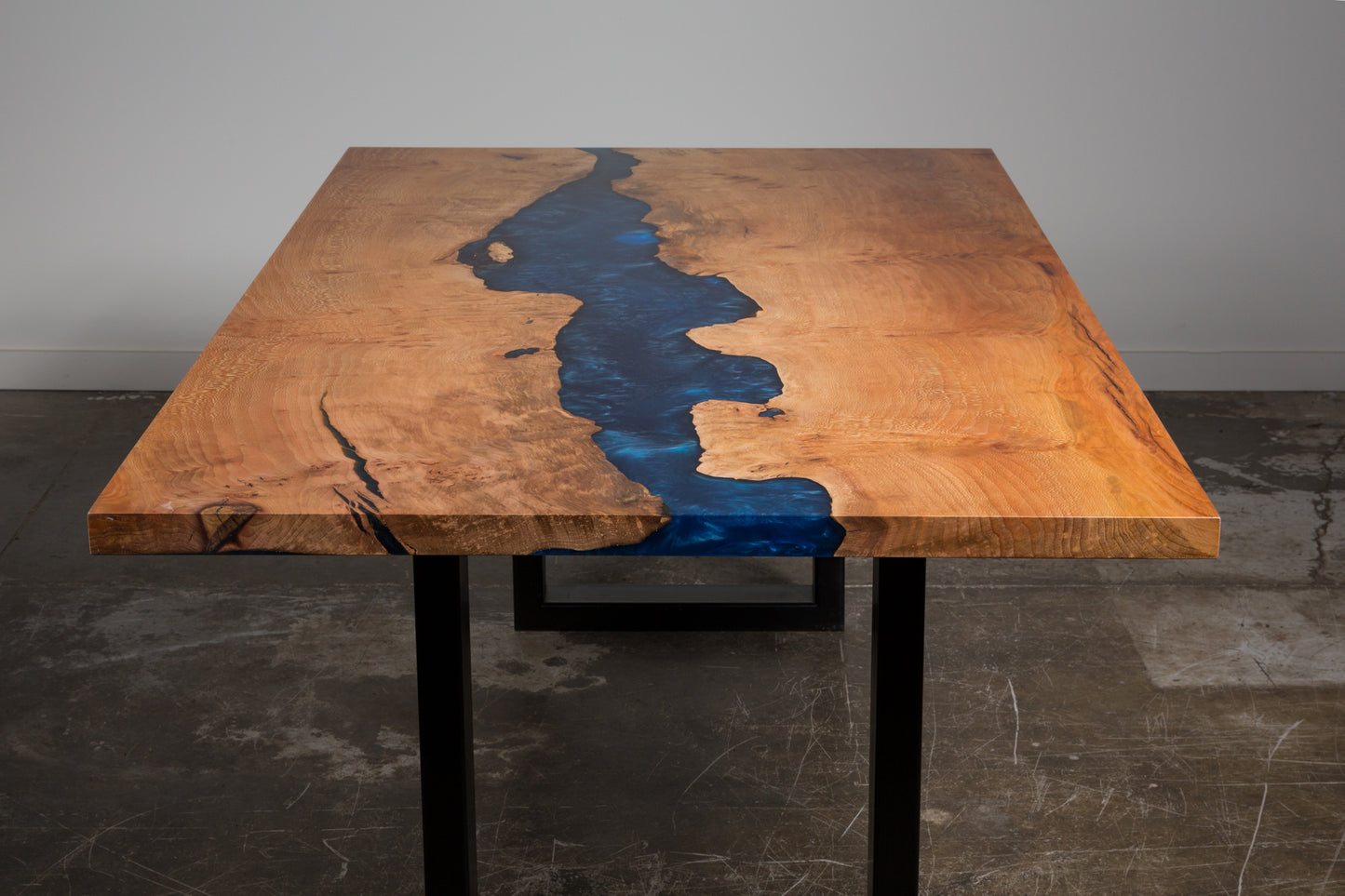 Epoxy Resin River Coffee Table